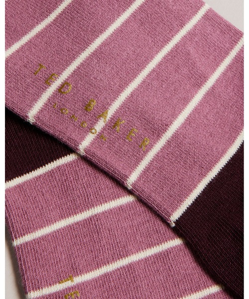 Ted Baker（テッドベーカー）の「BREEZEY メンズ ソックス(ストライプ)（ソックス/靴下・メンズ・ピンク/グリーン系その他6・O/S）」の6枚目の写真