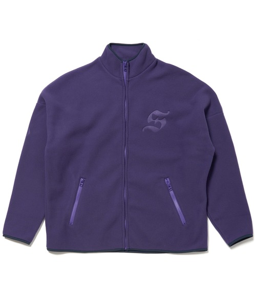 STUDIO SEVEN(スタジオ セブン)の「Stand Collar Full Zip Fleece Jacket【STUDIOSEVEN/スタジオセブン】(スウェット・メンズ・オレンジ/パープル・LARGE/MEDIUM/X-LARGE)」の3枚目の写真