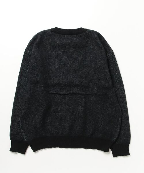 Beautiful Harmony（ビューティフルハーモニー）の「フラワーニット（ニット/セーター・メンズ・オフホワイト/ブラック/ブルー系その他・LARGE/MEDIUM）」の4枚目の写真