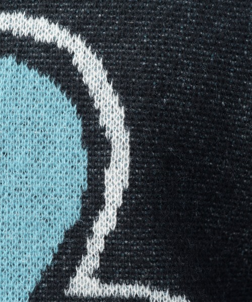 Beautiful Harmony（ビューティフルハーモニー）の「フラワーニット（ニット/セーター・メンズ・オフホワイト/ブラック/ブルー系その他・LARGE/MEDIUM）」の13枚目の写真