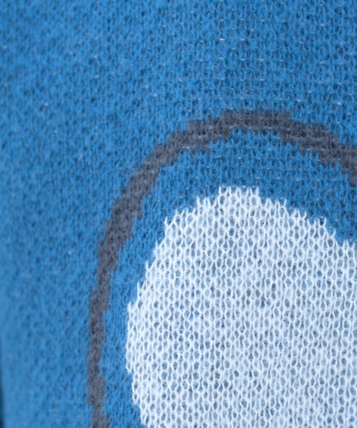 Beautiful Harmony（ビューティフルハーモニー）の「フラワーニット（ニット/セーター・メンズ・オフホワイト/ブラック/ブルー系その他・LARGE/MEDIUM）」の14枚目の写真