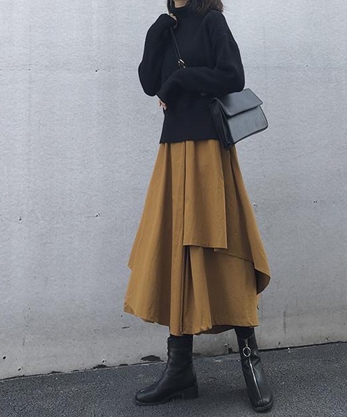 gossip!ロサンゼルス(ゴシップロサンゼルス)の「レイヤードボリュームパンツ(その他パンツ・レディース・ブラウン/ブラック・FREE)」の17枚目の写真
