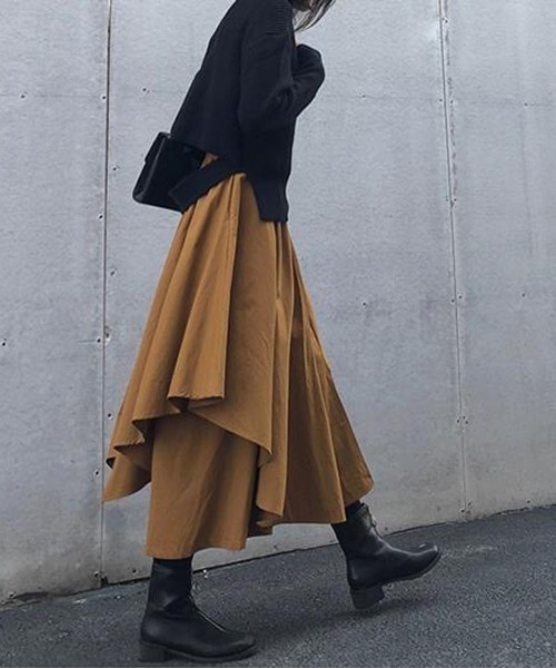 gossip!ロサンゼルス(ゴシップロサンゼルス)の「レイヤードボリュームパンツ(その他パンツ・レディース・ブラウン/ブラック・FREE)」の20枚目の写真
