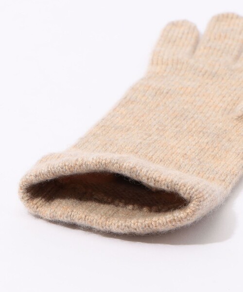 Johnstons of Elgin カシミヤショートグローブ