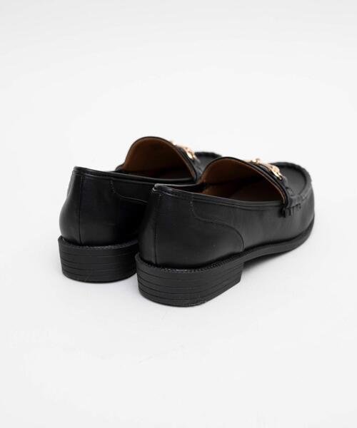 WEGO（ウィゴー）の「WEGO/ビット付きローファー（ローファー・レディース・ブラック/ブラウン/アイボリー・MEDIUM/LARGE）」の13枚目の写真