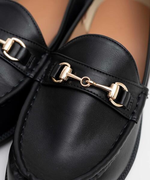 WEGO（ウィゴー）の「WEGO/ビット付きローファー（ローファー・レディース・ブラック/ブラウン/アイボリー・MEDIUM/LARGE）」の15枚目の写真