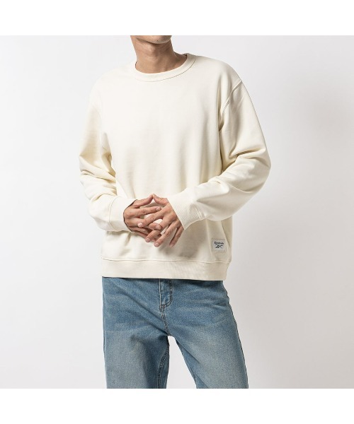 Reebok(リーボック)の「クラシック フリース スウェット / CLASSIC ND FLEECE SWEAT(スウェット・メンズ・アイボリー/マルーン・LARGE/MEDIUM/SMALL/XX-LARGE/X-LARGE/X-SMALL)」の9枚目の写真