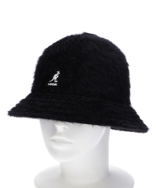 KANGOL（カンゴール）の「KANGOL FURGORA CASUAL 234069602（ハット・メンズ・ブラック・LARGE）」の2枚目の写真