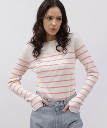 LAKOLE | 12ゲージリブボートネック / 972372(ニット/セーター)