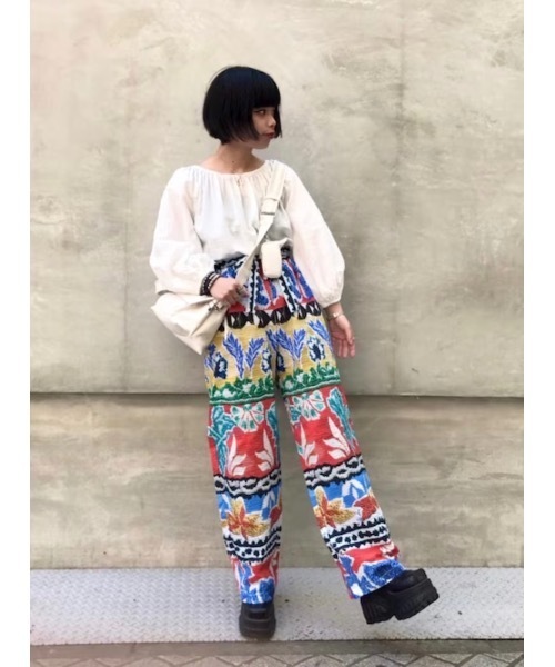 セール】【Desigual x Stella Jean】オーバーオールパンツ