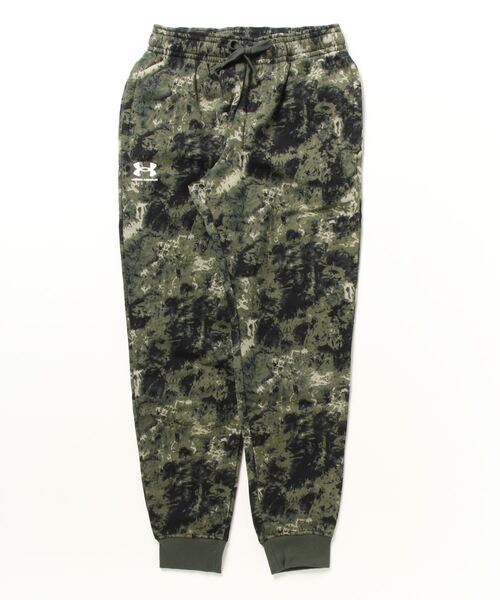 UNDER ARMOUR(アンダーアーマー)の「UAライバルフリース ジョガー クラウドダイ(トレーニング/メンズ)(その他パンツ・メンズ・カーキ・S/XXL/M/L)」の1枚目の写真