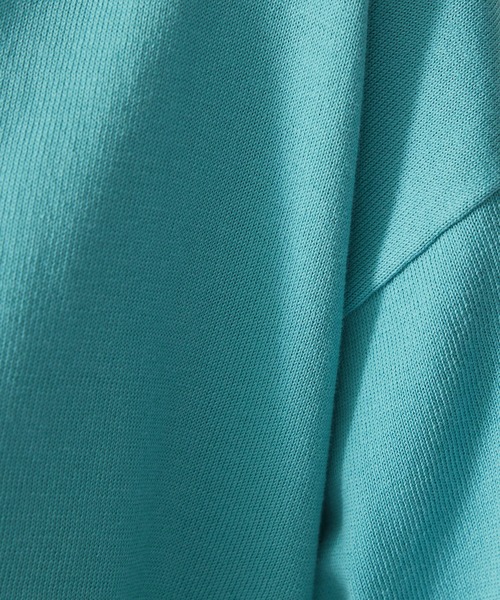 qualite（カリテ）の「【アンサンブル対応】コットンハイゲージニットカーディガン（カーディガン/ボレロ・レディース・チャコールグレー/ブルー/グレイッシュベージュ/オフホワイト・フリー）」の20枚目の写真