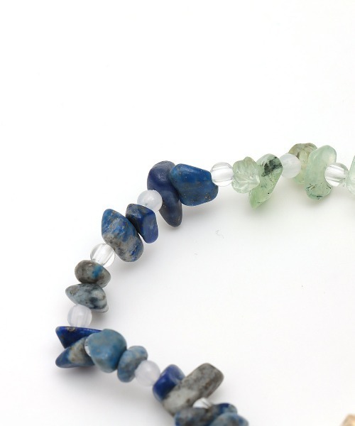 チチカカ(チチカカ)の「ナゲットストーンブレスレット(ブレスレット・レディース・ネイビー/ピンク/ターコイズブルー・FREE)」の7枚目の写真