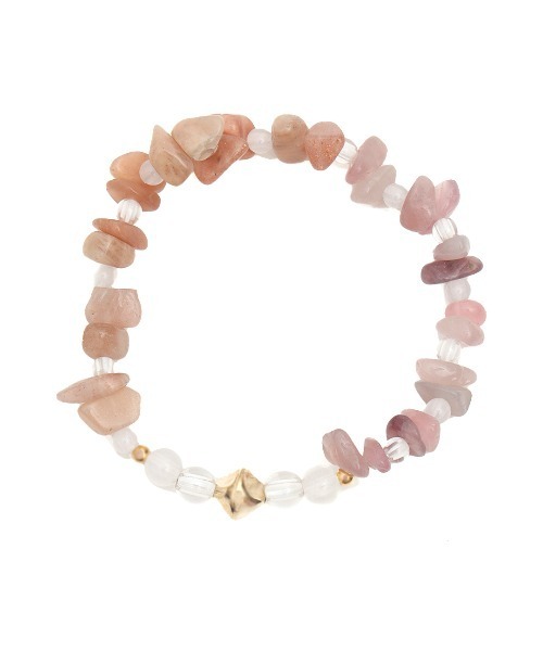 チチカカ(チチカカ)の「ナゲットストーンブレスレット(ブレスレット・レディース・ネイビー/ピンク/ターコイズブルー・FREE)」の12枚目の写真