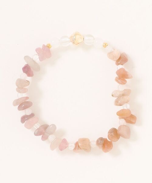 チチカカ(チチカカ)の「ナゲットストーンブレスレット(ブレスレット・レディース・ネイビー/ピンク/ターコイズブルー・FREE)」の8枚目の写真