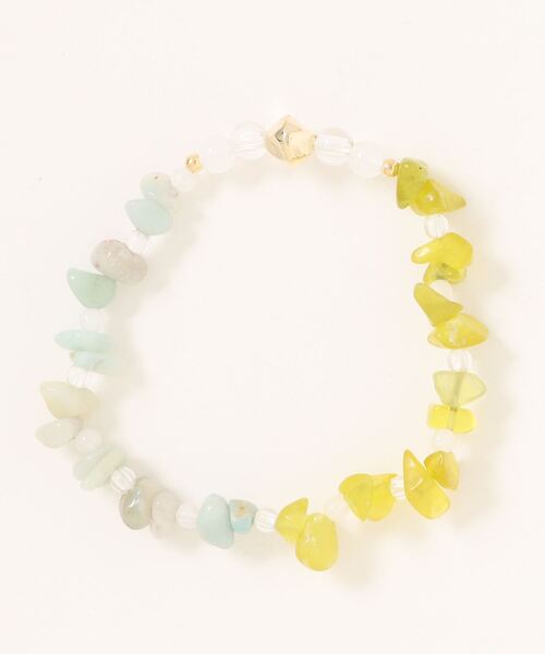 チチカカ(チチカカ)の「ナゲットストーンブレスレット(ブレスレット・レディース・ネイビー/ピンク/ターコイズブルー・FREE)」の9枚目の写真