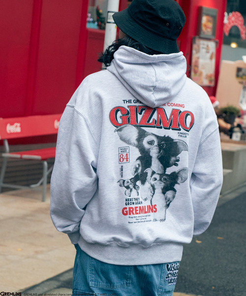 VENCEEXCHANGE（ヴァンスエクスチェンジ）の「GREMLINS グレムリン GIZMO ギズモ ヴィンテージ風フォトプリントスウェットパーカー（パーカー・メンズ・ブルー系その他/チャコールグレー/ライトグレー・M/L/LL）」の9枚目の写真