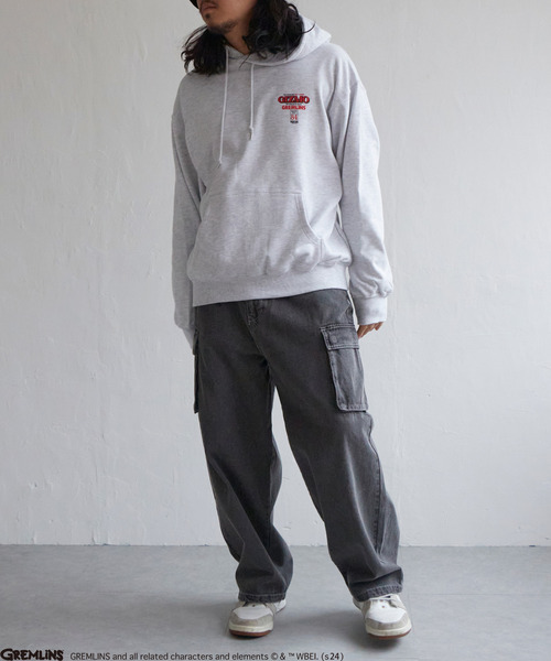 VENCEEXCHANGE（ヴァンスエクスチェンジ）の「GREMLINS グレムリン GIZMO ギズモ ヴィンテージ風フォトプリントスウェットパーカー（パーカー・メンズ・ブルー系その他/チャコールグレー/ライトグレー・M/L/LL）」の16枚目の写真