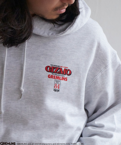 VENCEEXCHANGE（ヴァンスエクスチェンジ）の「GREMLINS グレムリン GIZMO ギズモ ヴィンテージ風フォトプリントスウェットパーカー（パーカー・メンズ・ブルー系その他/チャコールグレー/ライトグレー・M/L/LL）」の15枚目の写真