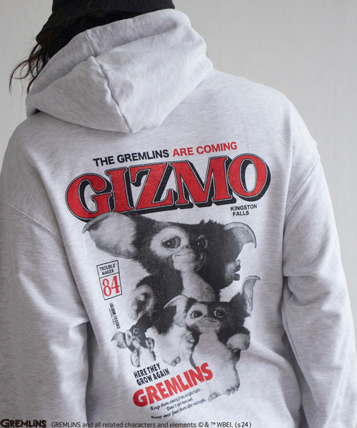 VENCEEXCHANGE（ヴァンスエクスチェンジ）の「GREMLINS グレムリン GIZMO ギズモ ヴィンテージ風フォトプリントスウェットパーカー（パーカー・メンズ・ブルー系その他/チャコールグレー/ライトグレー・M/L/LL）」の21枚目の写真
