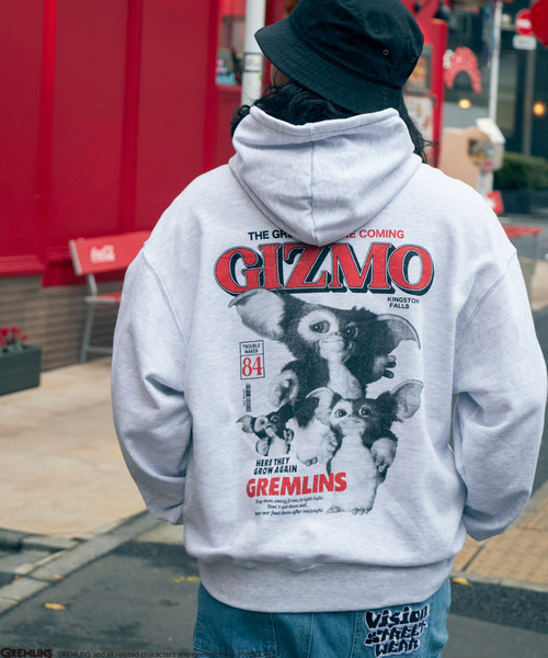 VENCEEXCHANGE（ヴァンスエクスチェンジ）の「GREMLINS グレムリン GIZMO ギズモ ヴィンテージ風フォトプリントスウェットパーカー（パーカー・メンズ・ブルー系その他/チャコールグレー/ライトグレー・M/L/LL）」の10枚目の写真