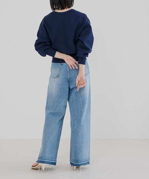 URBAN RESEARCH（アーバンリサーチ）の「スキッパーショートカーディガン（カーディガン/ボレロ・レディース・ネイビー/ベージュ/アイボリー/イエロー・FREE）」の11枚目の写真