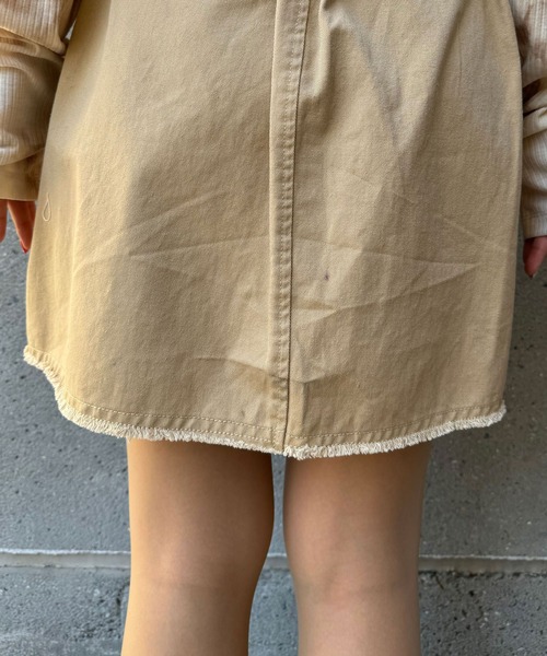 CIAOPANIC(チャオパニック)の「ツイルプリーツミニスカート(スカート・レディース・カーキ/ベージュ・FREE)」の17枚目の写真