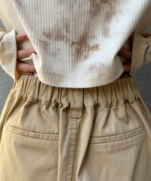 CIAOPANIC(チャオパニック)の「ツイルプリーツミニスカート(スカート・レディース・カーキ/ベージュ・FREE)」の16枚目の写真