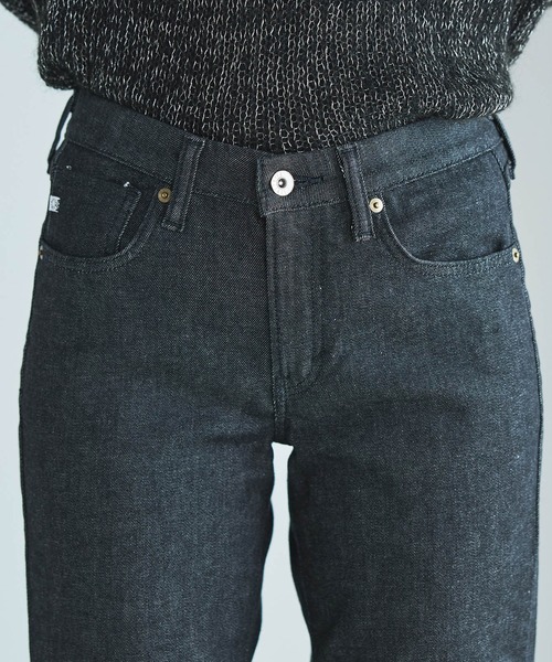 SOMETHING（サムシング）の「SOMETHING/サムシング ELSA STANDARD ストレートデニムパンツ（デニムパンツ・レディース・ライトインディゴブルー/ブルー/インディゴブルー/ダークインディゴブルー/ホワイト/グリーン/ベージュ/ブラック系その他/ブラック系その他2・30/27/29/25/26/28/31）」の15枚目の写真