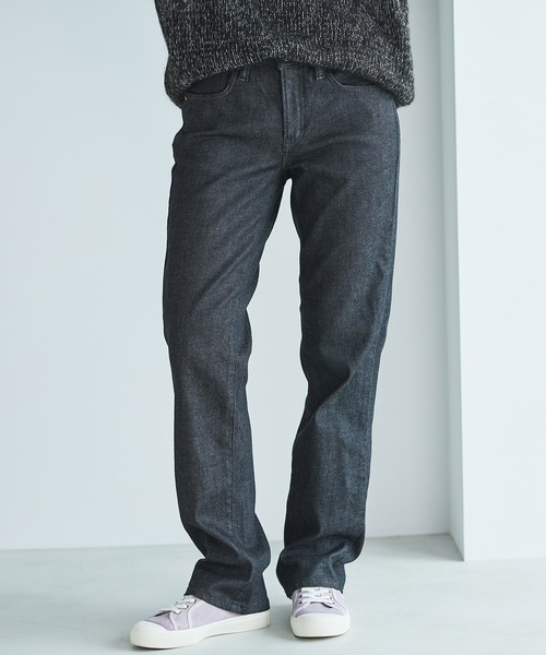 SOMETHING（サムシング）の「SOMETHING/サムシング ELSA STANDARD ストレートデニムパンツ（デニムパンツ・レディース・ライトインディゴブルー/ブルー/インディゴブルー/ダークインディゴブルー/ホワイト/グリーン/ベージュ/ブラック系その他/ブラック系その他2・30/27/29/25/26/28/31）」の10枚目の写真