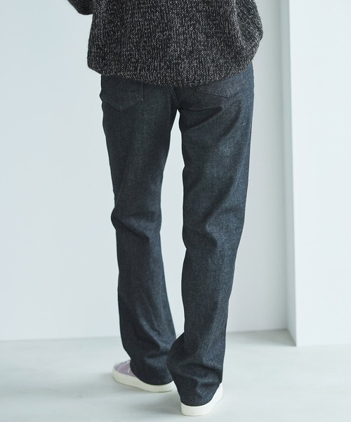 SOMETHING（サムシング）の「SOMETHING/サムシング ELSA STANDARD ストレートデニムパンツ（デニムパンツ・レディース・ライトインディゴブルー/ブルー/インディゴブルー/ダークインディゴブルー/ホワイト/グリーン/ベージュ/ブラック系その他/ブラック系その他2・30/27/29/25/26/28/31）」の13枚目の写真