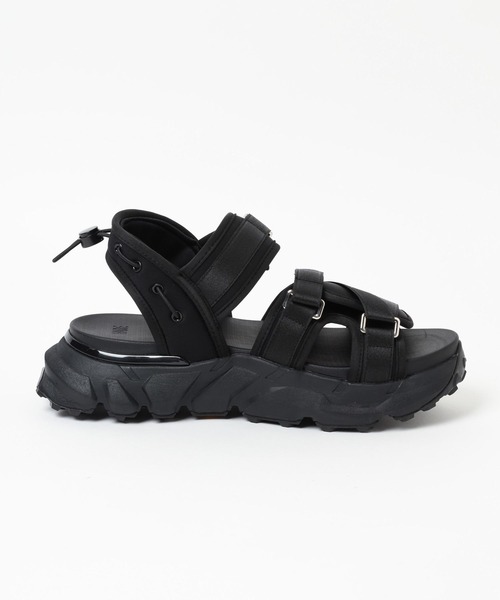 HARE(ハレ)の「Vibramクロスサンダル(HARE)(サンダル・メンズ・ブラック・MEDIUM/LARGE)」の16枚目の写真