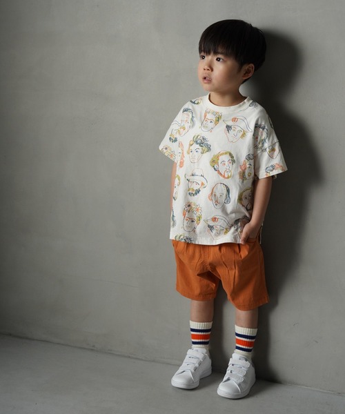 MAKE YOUR DAY（メイクユアデイ）の「カラバリストレッチタックパンツ■80～140cm（その他パンツ・キッズ・ブラウン/ブラック/オリーブ/イエロー/オレンジ・110/100/90/80/140/130/120）」の20枚目の写真