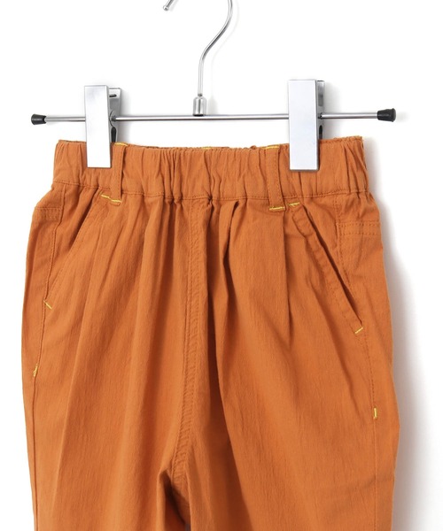 MAKE YOUR DAY（メイクユアデイ）の「カラバリストレッチタックパンツ■80～140cm（その他パンツ・キッズ・ブラウン/ブラック/オリーブ/イエロー/オレンジ・110/100/90/80/140/130/120）」の6枚目の写真