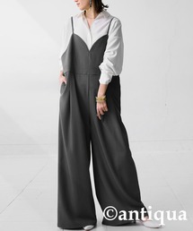antiqua | ビスチェ風オールインワン(サロペット/オーバーオール)