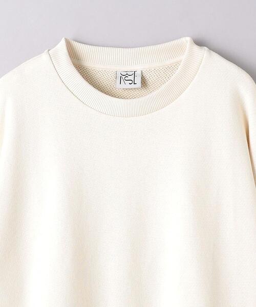 BASERANGE（ベースレンジ）の「＜BASERANGE＞RIM スウェット（スウェット・レディース・ナチュラル・XS(12Y)）」の3枚目の写真