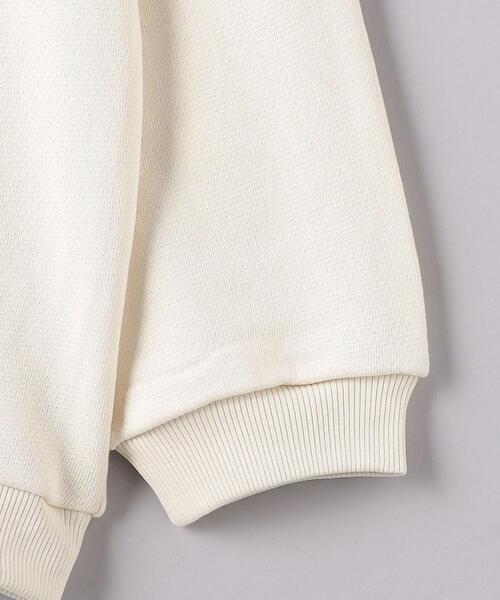 BASERANGE（ベースレンジ）の「＜BASERANGE＞RIM スウェット（スウェット・レディース・ナチュラル・XS(12Y)）」の4枚目の写真
