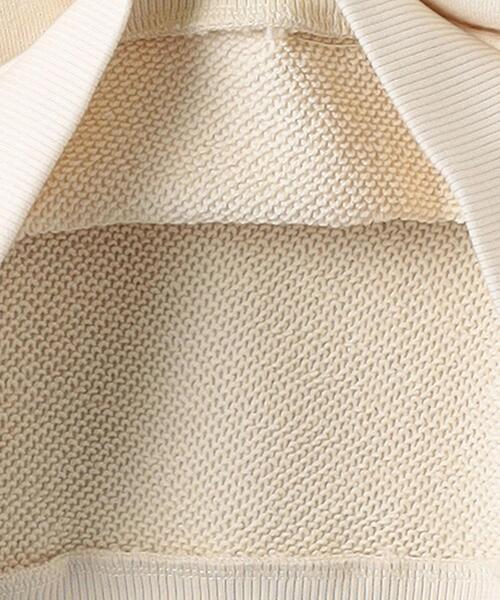 BASERANGE（ベースレンジ）の「＜BASERANGE＞RIM スウェット（スウェット・レディース・ナチュラル・XS(12Y)）」の5枚目の写真