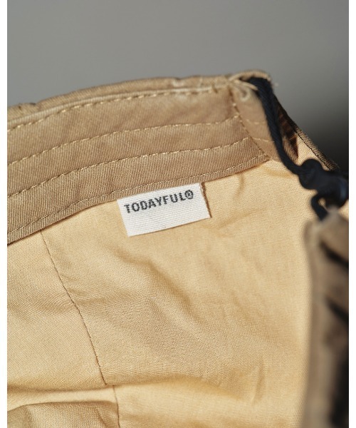 TODAYFUL(トゥデイフル)の「Vintage Cord Cap(キャップ・レディース・ブラック/キャメル・FREE)」の15枚目の写真