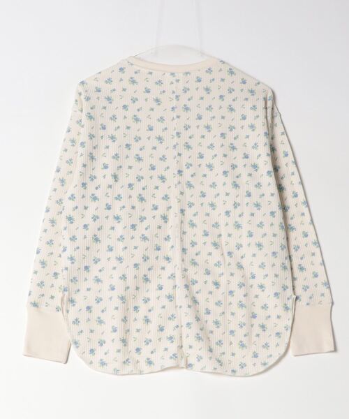 JEMORGAN（ジェーイーモーガン）の「【JEMORGAN / ジェーイーモーガン】ワッフル花柄 切替ラウンドロンT（パック入り）（Tシャツ/カットソー・レディース・ピンク系/ブルー系/パープル系・F）」の18枚目の写真