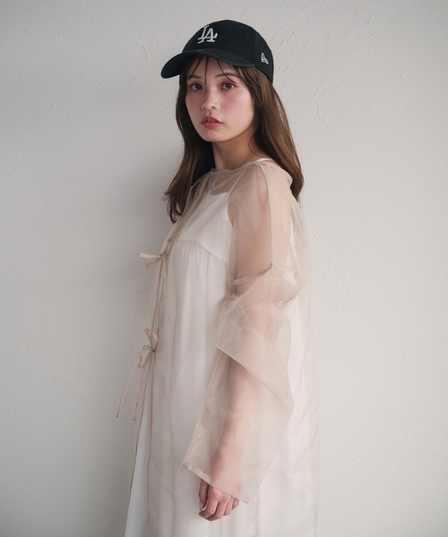 fupel（フぺル）の「2WAYシアーリボントップス（シャツ/ブラウス