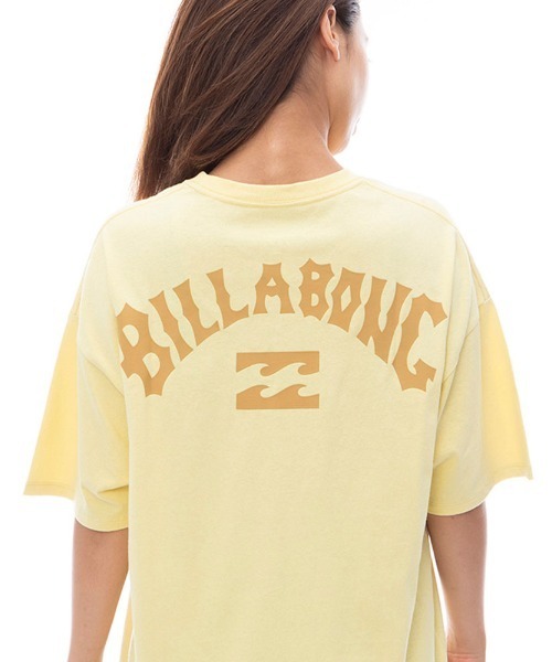 BILLABONG(ビラボン)の「BILLABONG レディース ARCH LOGO LOOSE TEE Tシャツ 【2024年春夏モデル】/ビラボンワンポイントロゴ半袖バックプリントTシャツ(Tシャツ/カットソー・レディース・イエロー系その他/ブラック/ホワイト/ブルー系その他・MEDIUM)」の13枚目の写真
