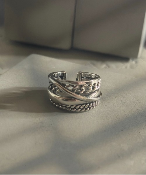 blatto（ブラット）の「【blatto 925silver】デザイン リング シルバー bla-ring-f003 U（リング・メンズ・C/D/E/F/S/T/U/V/W/H/J/O/Q/X/Z/K/L/M/N/B/G/I/P/R/Y・FREE）」の7枚目の写真