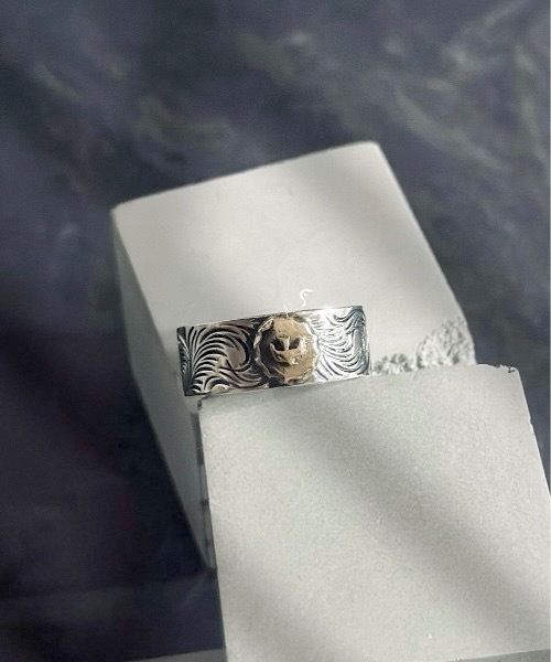 blatto（ブラット）の「【blatto 925silver】デザイン リング シルバー bla-ring-f003 U（リング・メンズ・C/D/E/F/S/T/U/V/W/H/J/O/Q/X/Z/K/L/M/N/B/G/I/P/R/Y・FREE）」の8枚目の写真