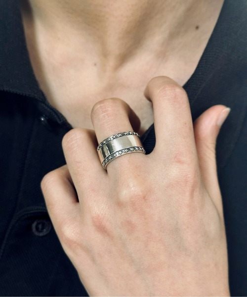 blatto（ブラット）の「【blatto 925silver】デザイン リング シルバー bla-ring-f003 U（リング・メンズ・C/D/E/F/S/T/U/V/W/H/J/O/Q/X/Z/K/L/M/N/B/G/I/P/R/Y・FREE）」の9枚目の写真