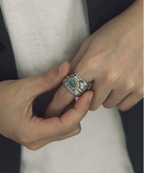 blatto（ブラット）の「【blatto 925silver】デザイン リング シルバー bla-ring-f003 U（リング・メンズ・C/D/E/F/S/T/U/V/W/H/J/O/Q/X/Z/K/L/M/N/B/G/I/P/R/Y・FREE）」の16枚目の写真