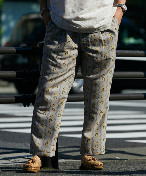 追加》総柄イージーパンツ ”プロヴァンス”（スラックス）｜JOURNAL