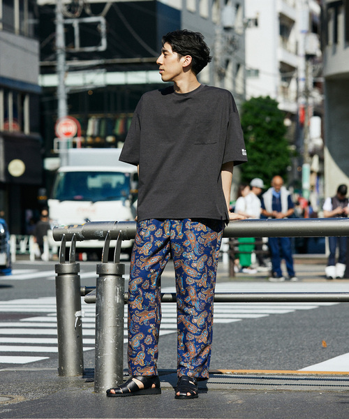 JOURNAL STANDARD relume（ジャーナルスタンダード　レリューム）の「《追加》総柄イージーパンツ ”プロヴァンス”（スラックス・メンズ・ブラック/グリーン/ネイビー/ブルー系その他/ベージュ/レッド・MEDIUM/LARGE）」の16枚目の写真