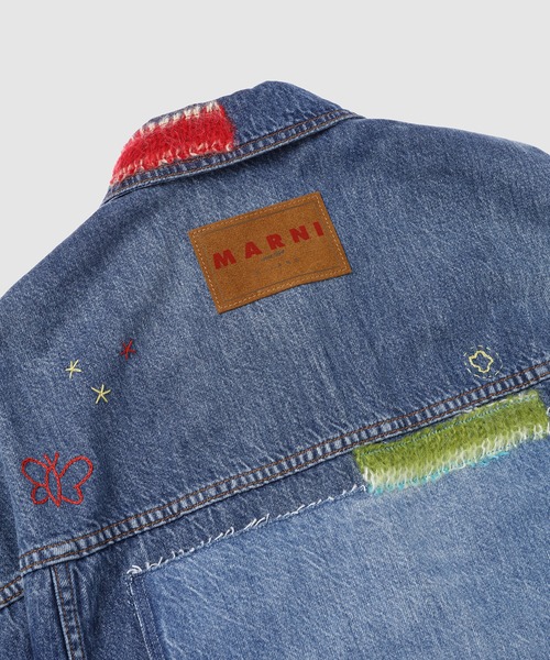 MARNI（マルニ）の「MOHAIR PACTHED / コットンデニムジャケット