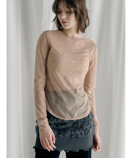 Silky Jersey Back Open Bra Top（キャミソール）｜SORIN